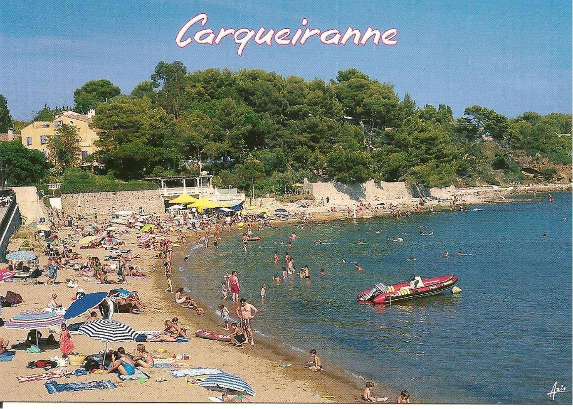 STUDIO CLIMATISE. Proche parking, commerces et mer Lejlighed Carqueiranne Eksteriør billede